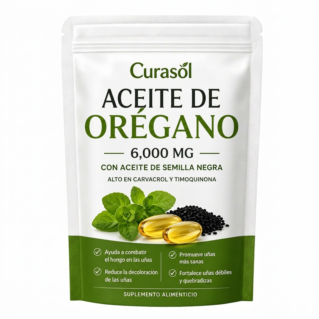 CURASOL ACEITE DE ORÉGANO Y SEMILLA NEGRA — ELIMINA LA ENFERMEDAD DE LAS ENCÍAS