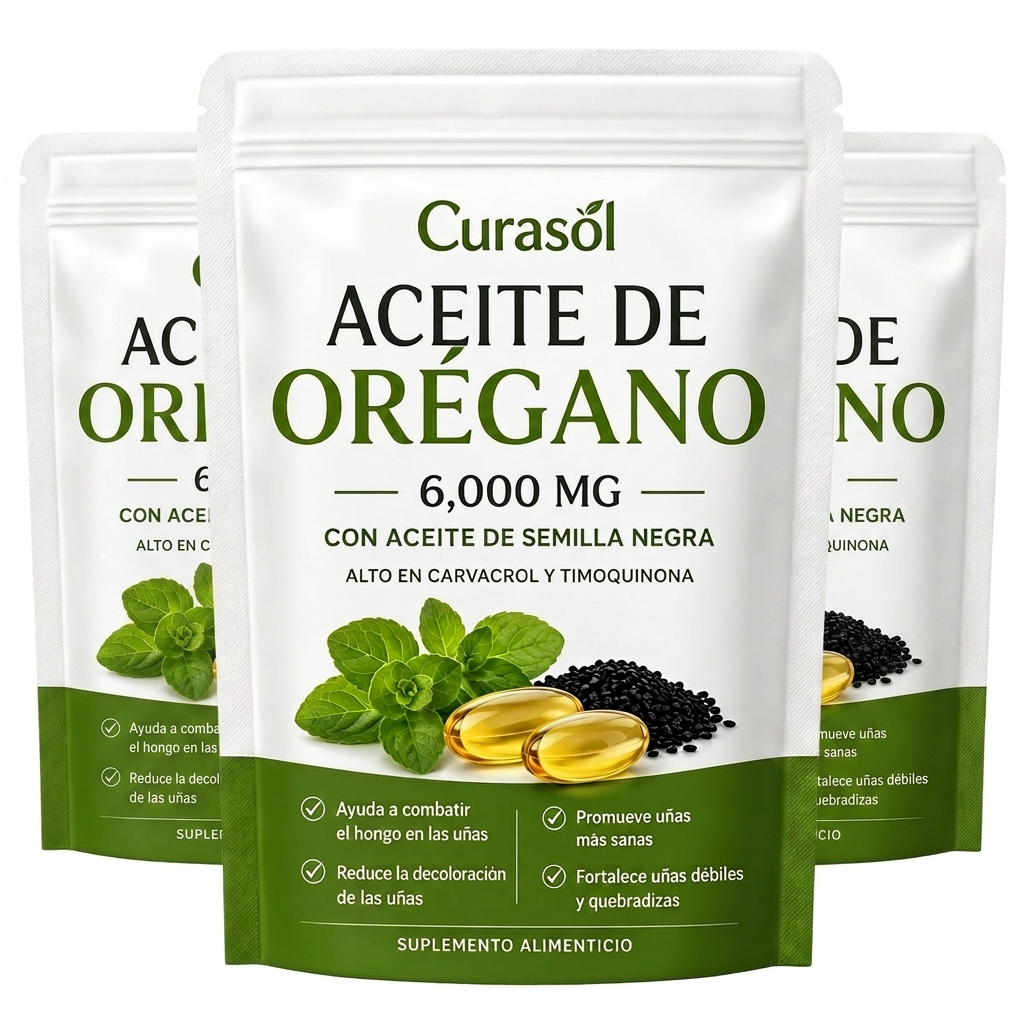 CURASOL ACEITE DE ORÉGANO Y SEMILLA NEGRA — ELIMINA LA ENFERMEDAD DE LAS ENCÍAS