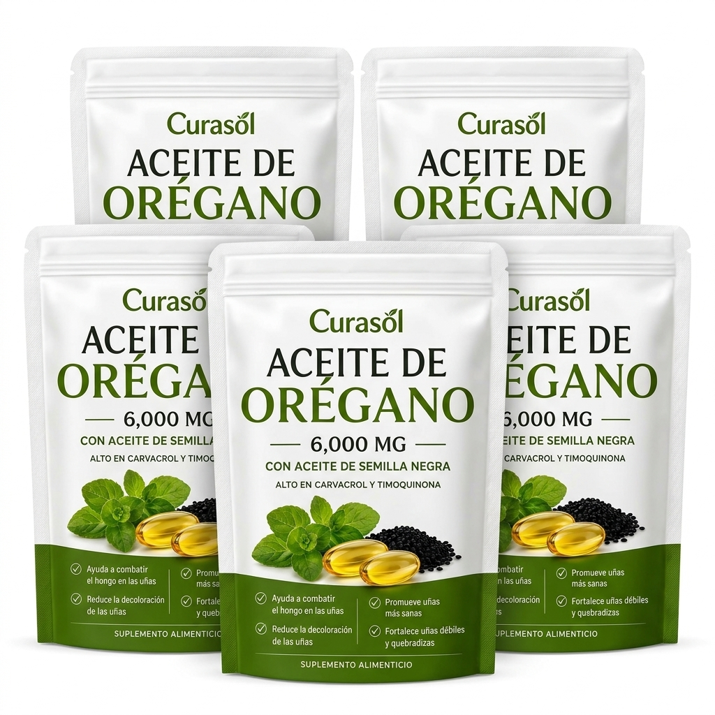 CURASOL ACEITE DE ORÉGANO Y SEMILLA NEGRA — ELIMINA LA ENFERMEDAD DE LAS ENCÍAS